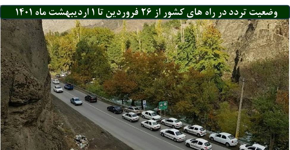 تصویر از افزایش 35 درصدی تردد روزانه بین استانی نسبت به مدت مشابه سال گذشته