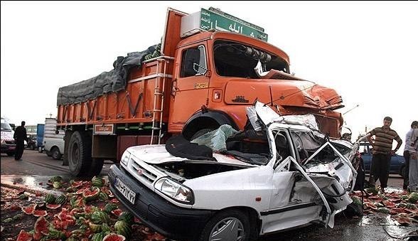 تصویر از شناسایی عوامل موثر بر شدت تصادفات جاده‌ای ایران